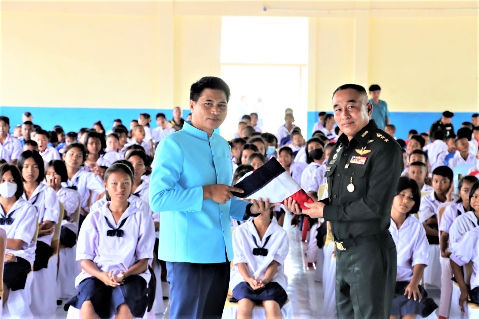 กองกำลังสุรนารี จัดฝึกอบรมโครงการเยาวชนต้นกล้าเครือข่ายทหารพันธุ์ดี ประจำปี 2566 