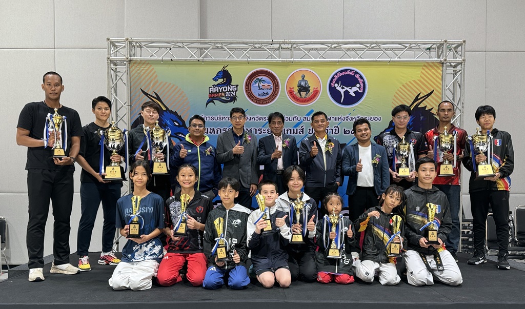 สมาคมกีฬาระยอง หนุนมหกรรมเทควันโดระยองเกมส์ ปั้นเยาวชนสู่ทีมชาติ