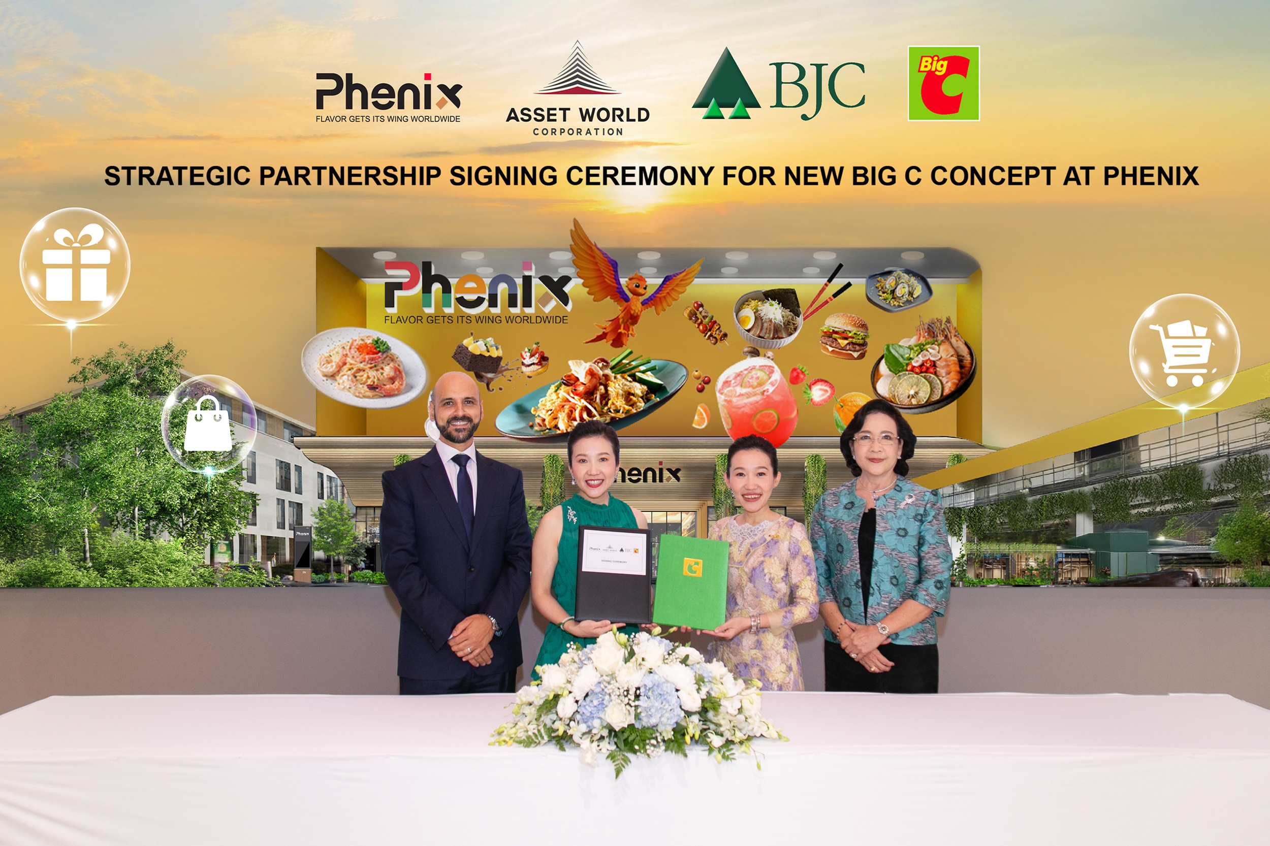 AWC ผนึกพลัง BJC Big C ตอบโจทย์ไลฟ์สไตล์ เตรียมเปิด Big C คอนเซ็ปต์สโตร์ใหญ่ด้วยโมเดลใหม่ที่ “Phenix” ใจกลางประตูน้ำ 