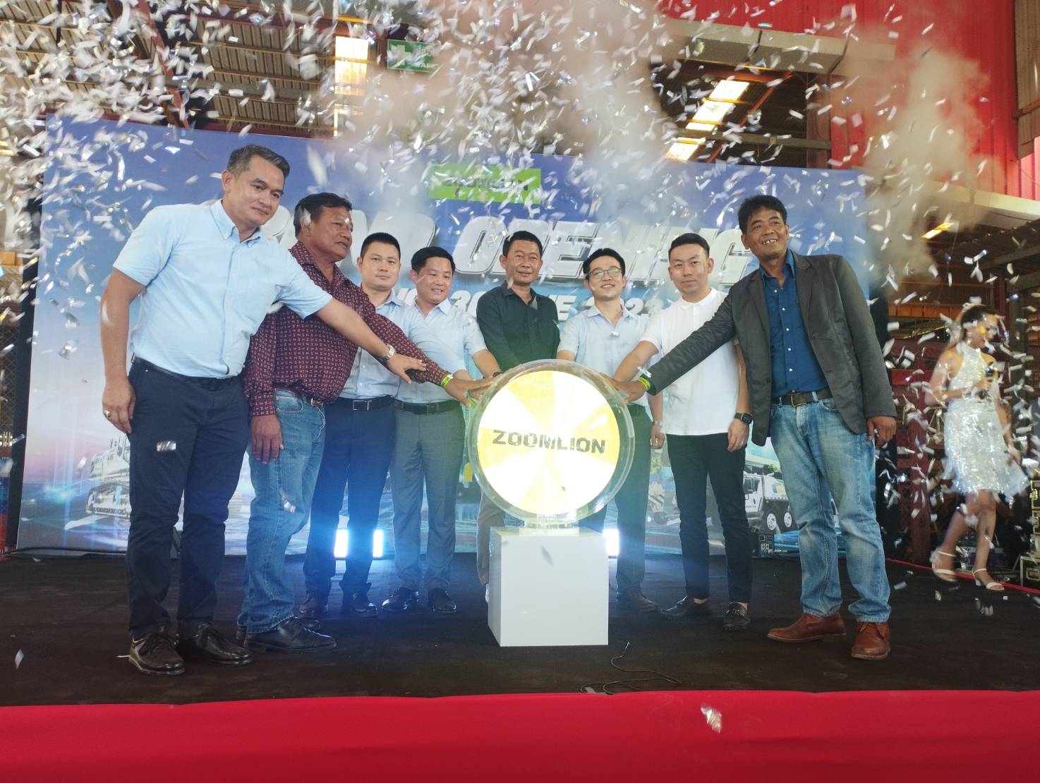 เปิดตัวยิ่งใหญ่  Zoomlion สาขาระยอง เฉลิมฉลองความสำเร็จกับธุรกิจทางวิศวกรรม ตอบโจทย์การใช้เครื่องจักรกลที่ดีที่สุดระดับโลก