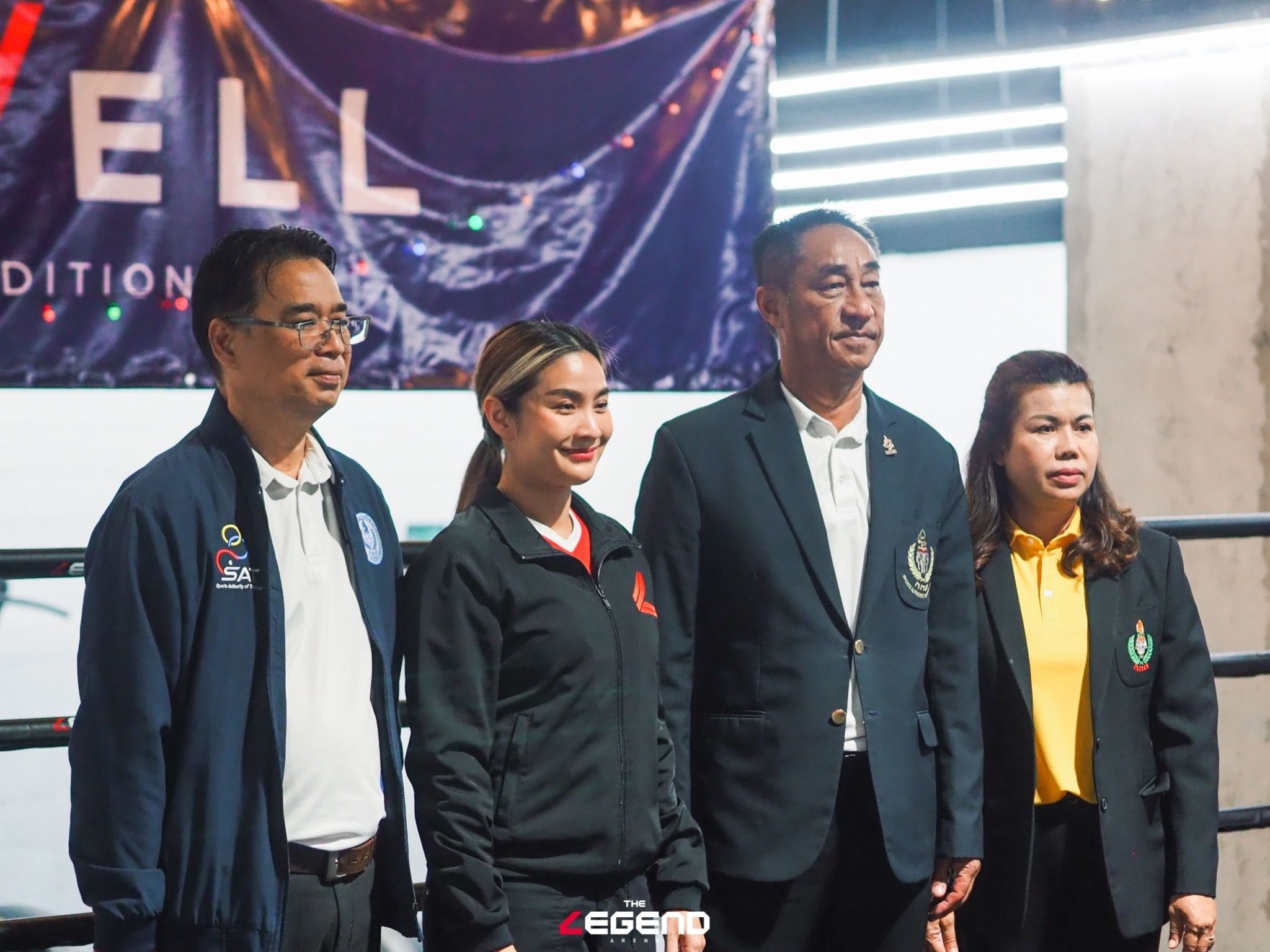 วิว เยาวภา เปิดค่ายมวย เดอะเลเจ้นด์ อารีน่า  ต้อนรับ บุคคลากรกีฬามวยไทย