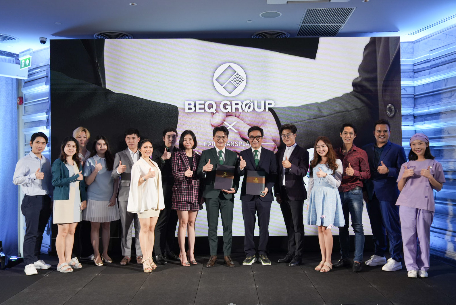“บีอีคิว กรุ๊ป” ผนึก “โมเจริม” รับตลาดปลูกผมโลกขยายตัวกว่า 2 แสนล้านบาท 