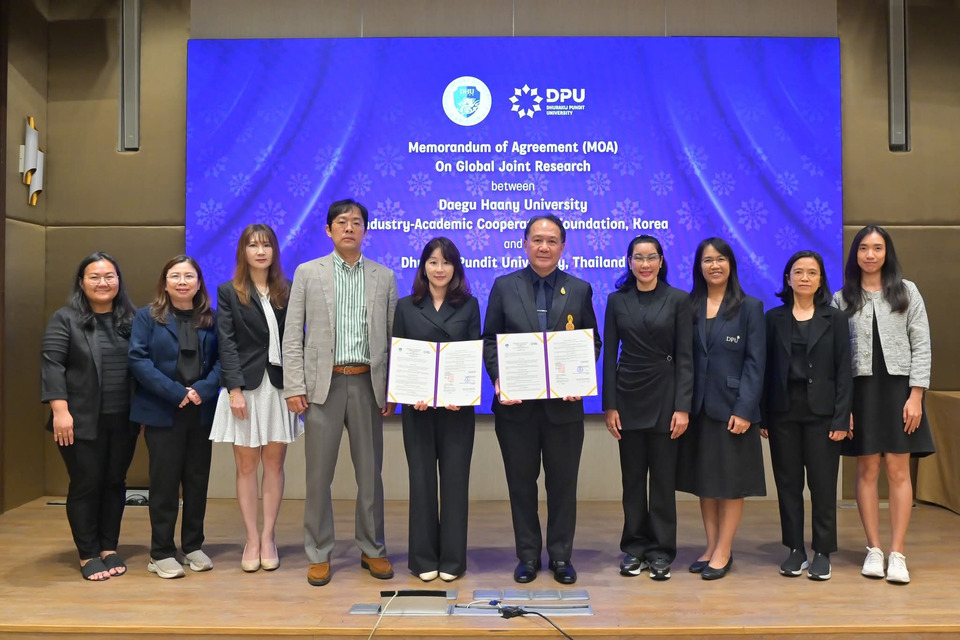 ผนึกพลัง วิจัยสมุนไพรไทยสู่เวชสำอางโลก จุดประกายความร่วมมือไทย–เกาหลี สร้างมูลค่าใหม่อุตสาหกรรม