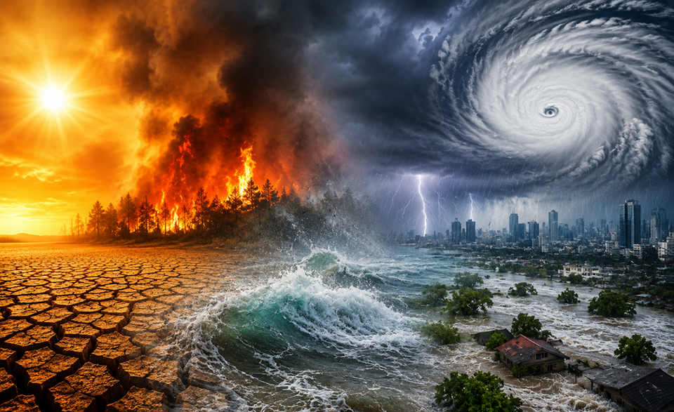 สัญญาณอันตรายมาแล้ว! WMO เตือน “ซูเปอร์เอลนีโญ” จ่อถล่มครั้งประวัติศาสตร์ ภัยแล้ง-คลื่นความร้อน-น้ำท่วมใหญ่สุดขั้วทั่วโลก