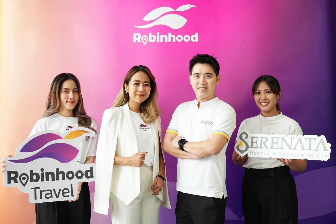 “Robinhood Travel” แท็กทีม “SERENATA Hotels & Resorts Group” กระตุ้นท่องเที่ยวไทยช่วงไฮซีซัน