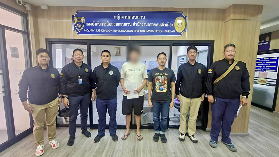 รวบหนุ่มจีนคาบ้านพักสมุทรสาคร หนีคดีฉ้อโกงเซินเจิ้น-แอบอยู่เกิน 126 วัน