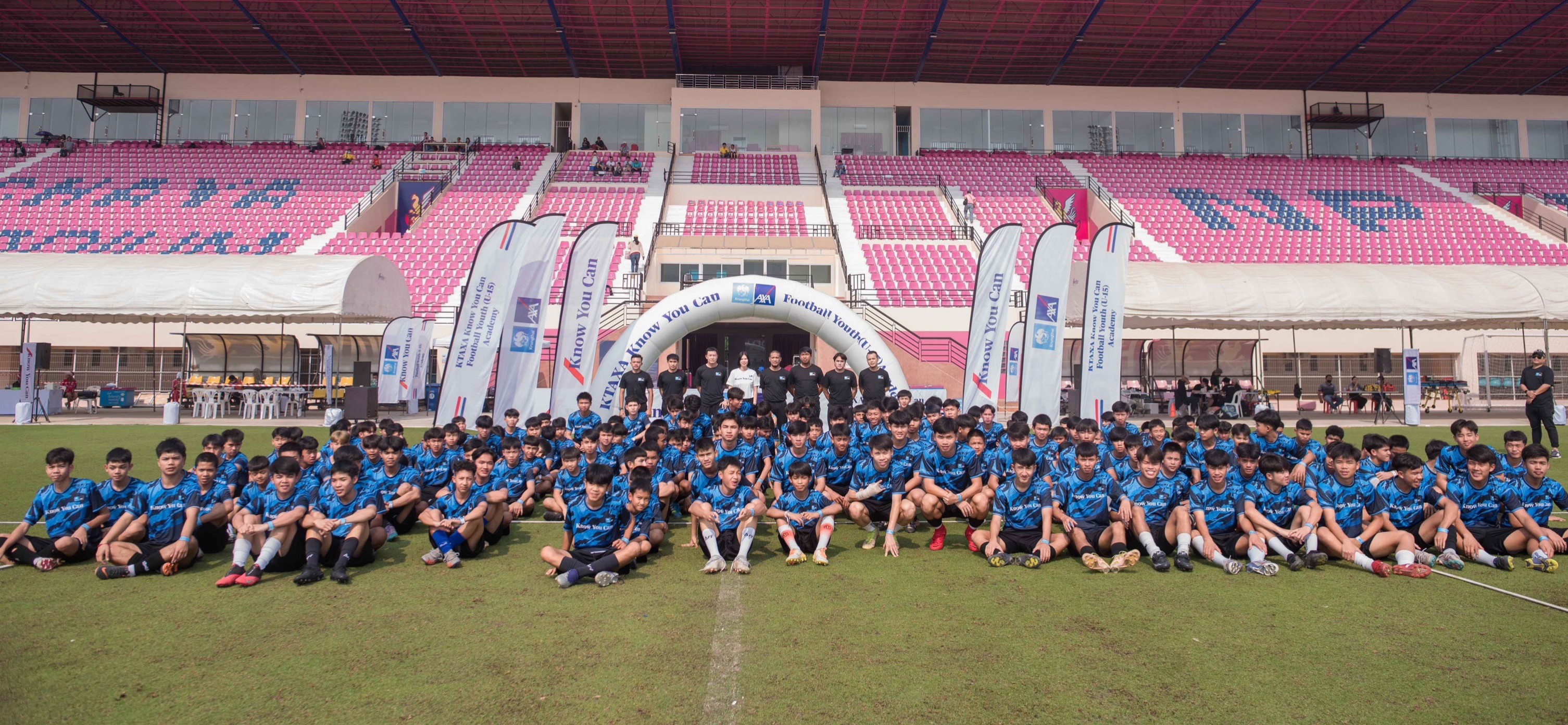 300 เยาวชนแดนอีสาน ตบเท้าคัดเลือก โครงการ KTAXA Know You Can Football Youth (U15) Academy Season 3 ที่จังหวัดหนองบัวลำภู อย่างคึกคัก