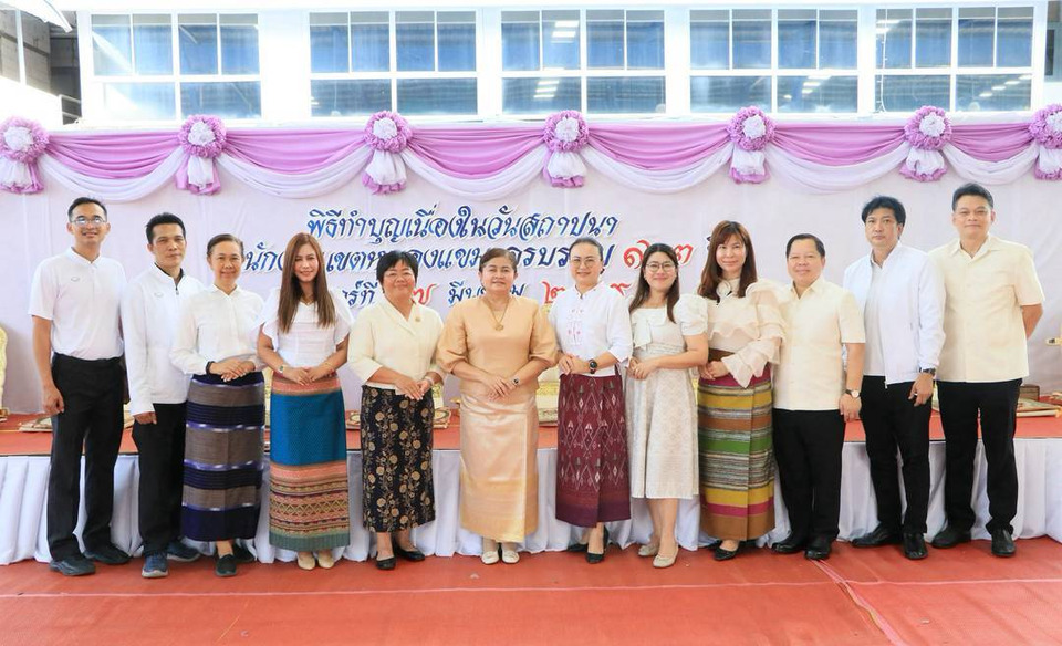 ทำบุญเนื่องในวันสถาปนาสำนักงานเขตหนองแขม ครบรอบ 123 ปี 