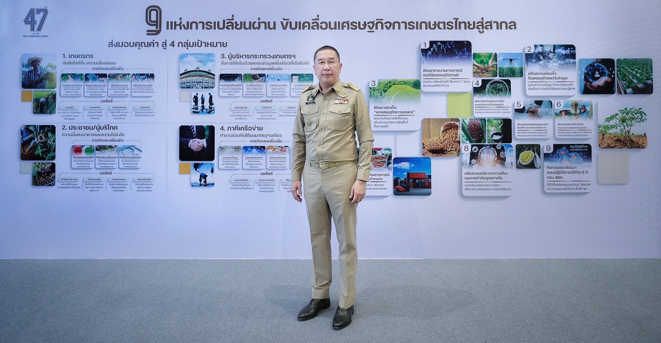 47 ปี สศก. เดินหน้า 9 ภารกิจแห่งการเปลี่ยนผ่าน มอบคุณค่าไปยัง 4 กลุ่มเป้าหมาย 