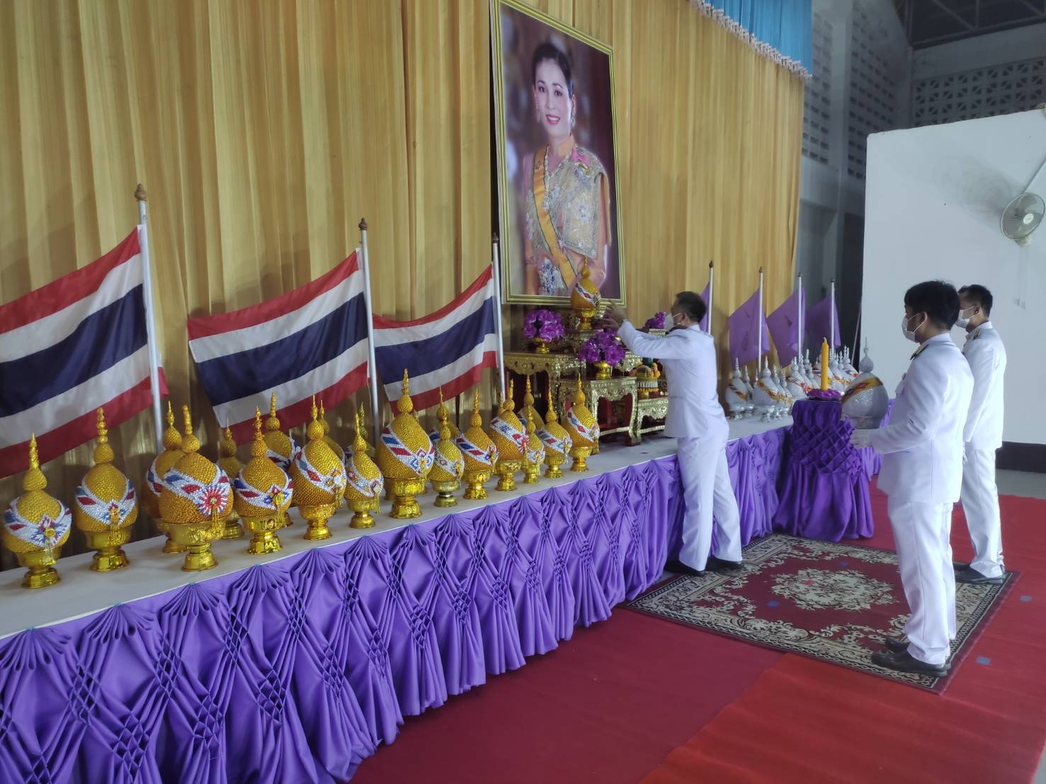 สุรินทร์ นายอำเภอบัวเชด จัดกิจกรรมเฉลิมพระเกียรติสมเด็จพระนางเจ้าฯ พระบรมราชินี เนื่องในโอกาสวันเฉลิมพระชนมพรรษา