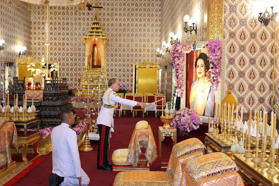 ราชสกุลยุคล เป็นเจ้าภาพพระพิธีธรรมสวดพระอภิธรรม บำเพ็ญพระราชกุศล ถวายพระบรมศพ "พระพันปีหลวง"