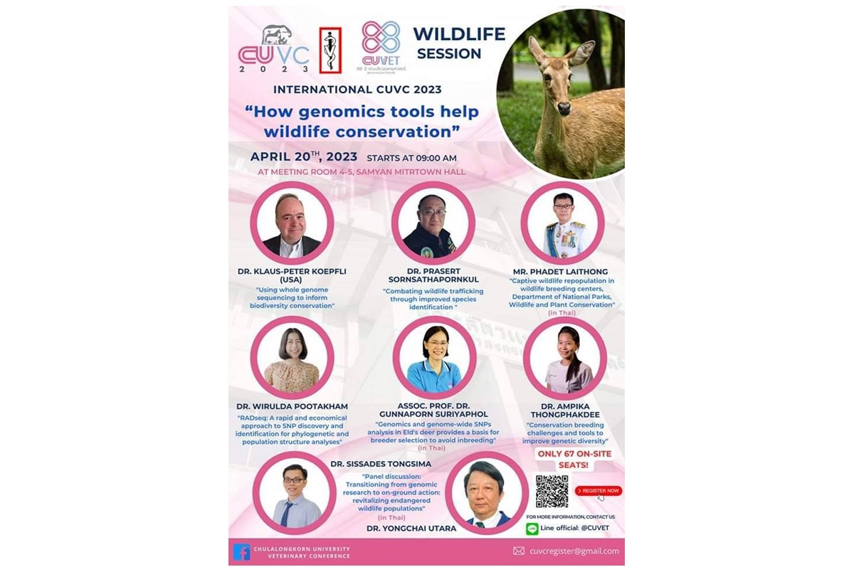 ประชุมวิชาการของคณะสัตวแพทยศาสตร์ จุฬาฯ 