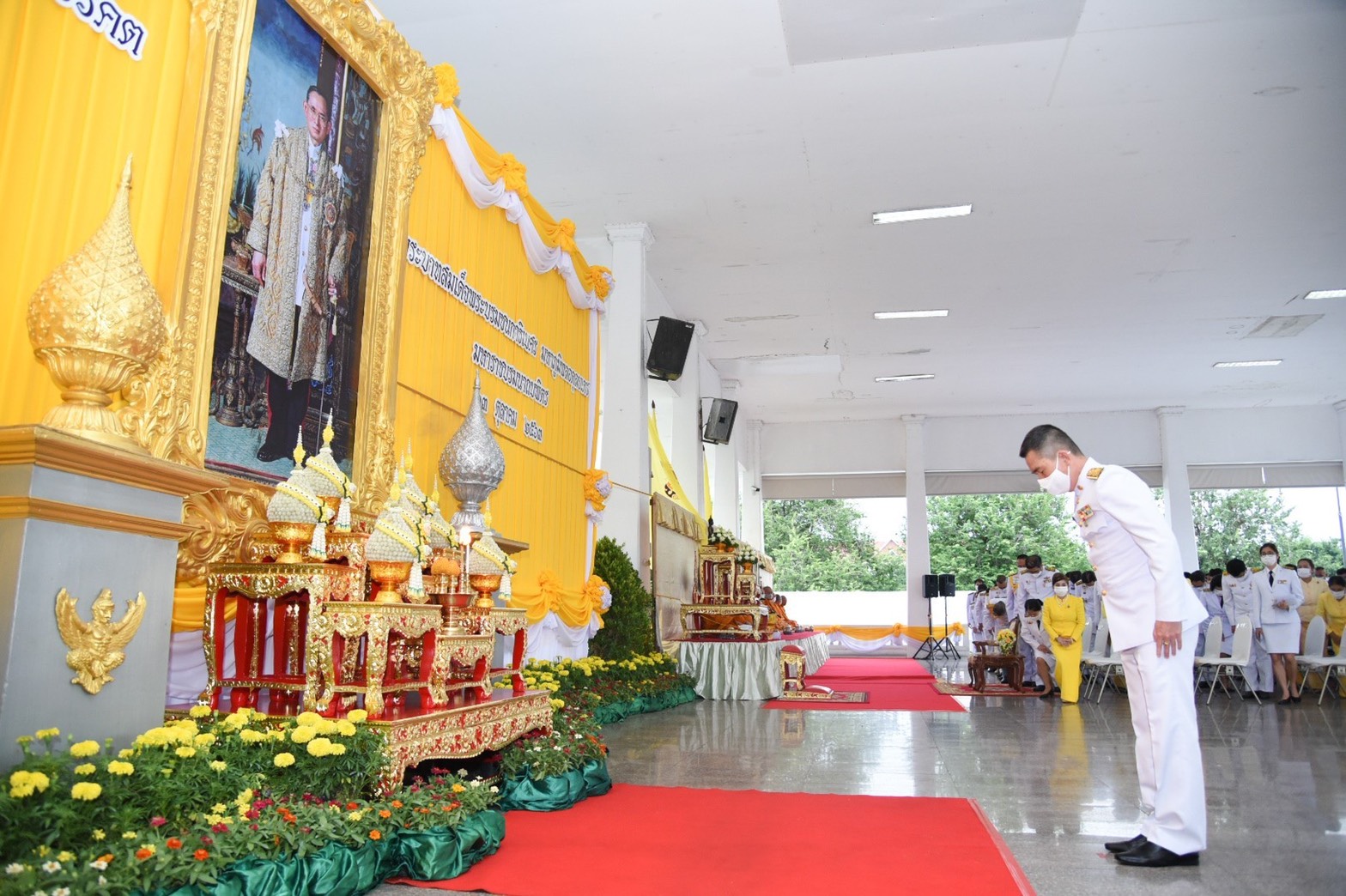 ฉะเชิงเทรา จัดพิธีบำเพ็ญกุศลและกิจกรรมน้อมรำลึกเนื่องในวันคล้ายวันสวรรคตพระบาทสมเด็จพระบรมชนกาธิเบศร มหาภูมิพลอดุลยเดชมหาราช บรมนาถบพิตร