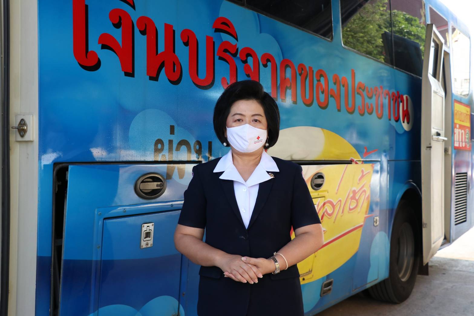 เหล่ากาชาดจังหวัดสุโขทัย  ร่วมกับ ภาคบริการโลหิตที่ 9 ออกหน่วยรับบริจาคโลหิต
