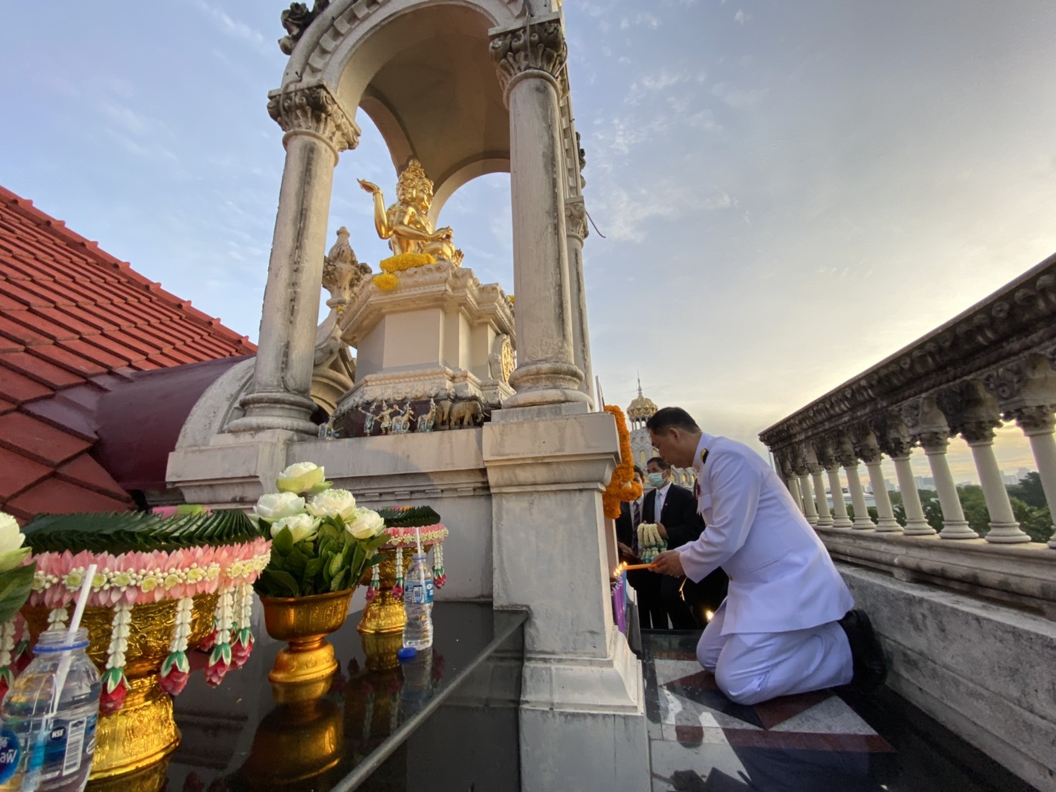 "อนุชา" ถือฤกษ์ 06.14 น. สักการะสิ่งศักดิ์ประจำทำเนียบฯ ระบุ​ ทำงานด้วยความซื่อสัตย์สุจริต 