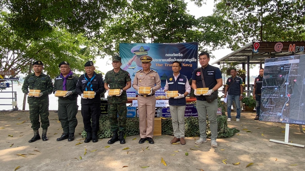 นรข.โพนพิสัย ยึดยาบ้า 116,200 เม็ด ลักลอบนำเข้าจาก สปป.ลาว