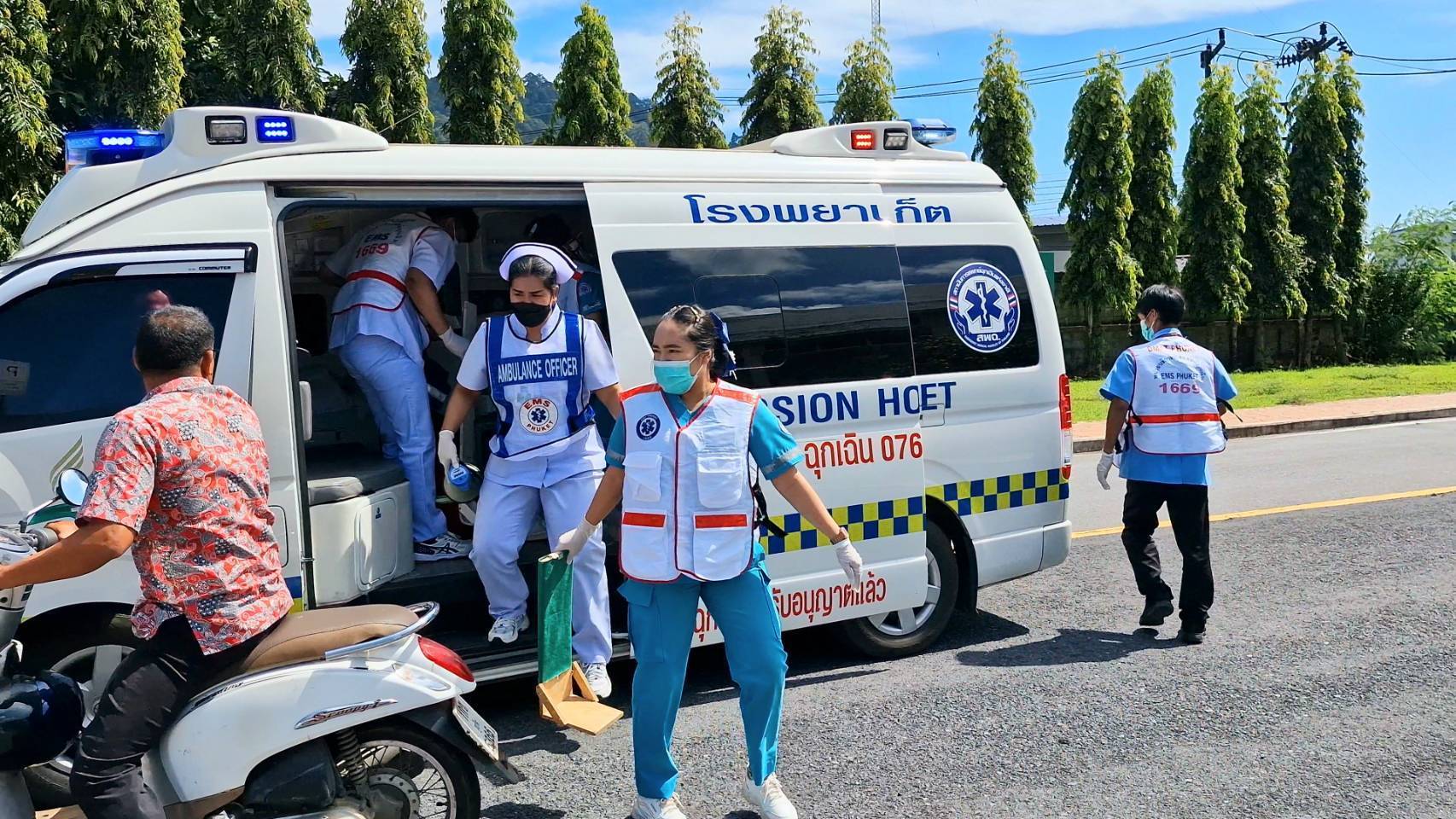 โรงพยาบาลมิชชั่นภูเก็ต ฝึกซ้อมแผนรับอุบัติภัยหมู่เพิ่มประสิทธิภาพในการรับเหตุการณ์