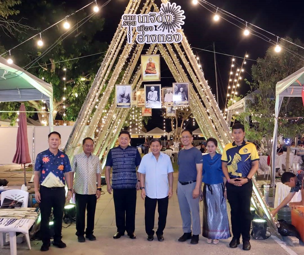 อ่างทองชวนนักท่องเที่ยวเปิดประสบการณ์ตามรอยเกจิดัง ในกิจกรรม 10 สัมผัสศรัทธา เที่ยววัดวาเมืองอ่างทอง