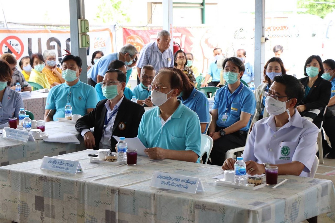 เขตดอนเมือง ร่วมกิจกรรมเปิดศูนย์เรียนรู้ชุมชนรอบรู้สุขภาพ