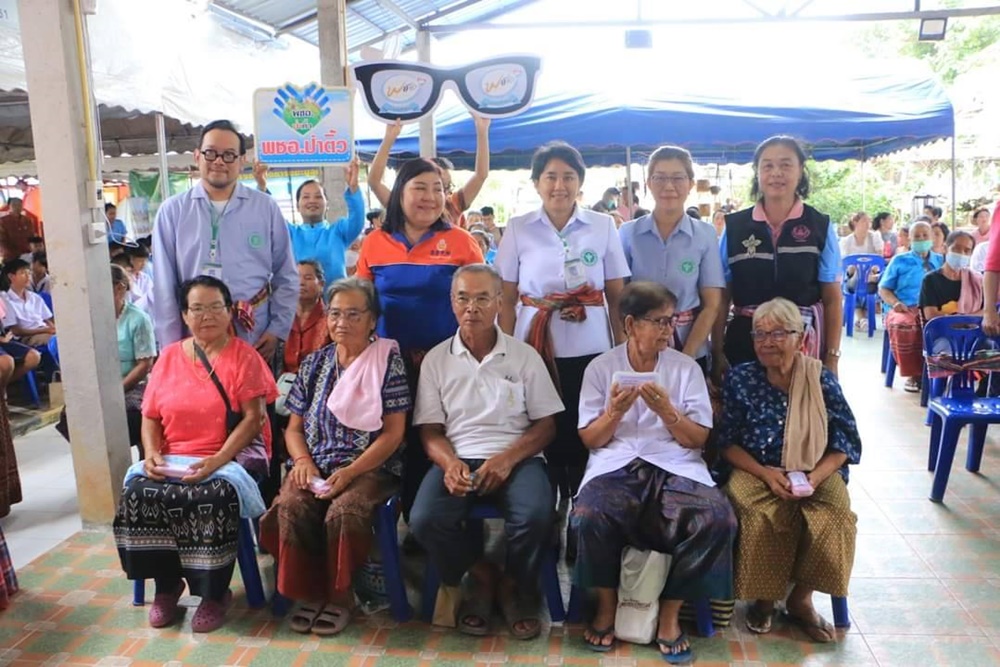รองผู้ว่าฯยโสธร พร้อม สสจ.ออกเยี่ยมเสริมพลังการดำเนินงาน พชอ. 