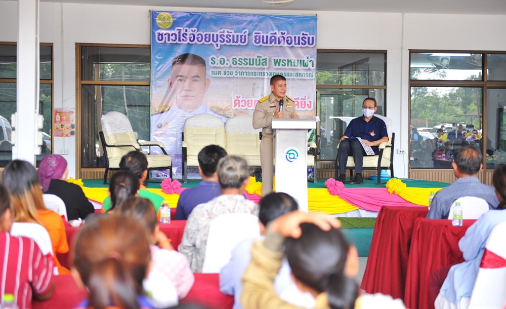 "ธรรมนัส" ตรวจอ่างฯห้วยจระเข้มาก เร่งแก้ปัญหาขาดแคลนน้ำเพื่ออุปโภค-บริโภค เมืองบุรีรัมย์