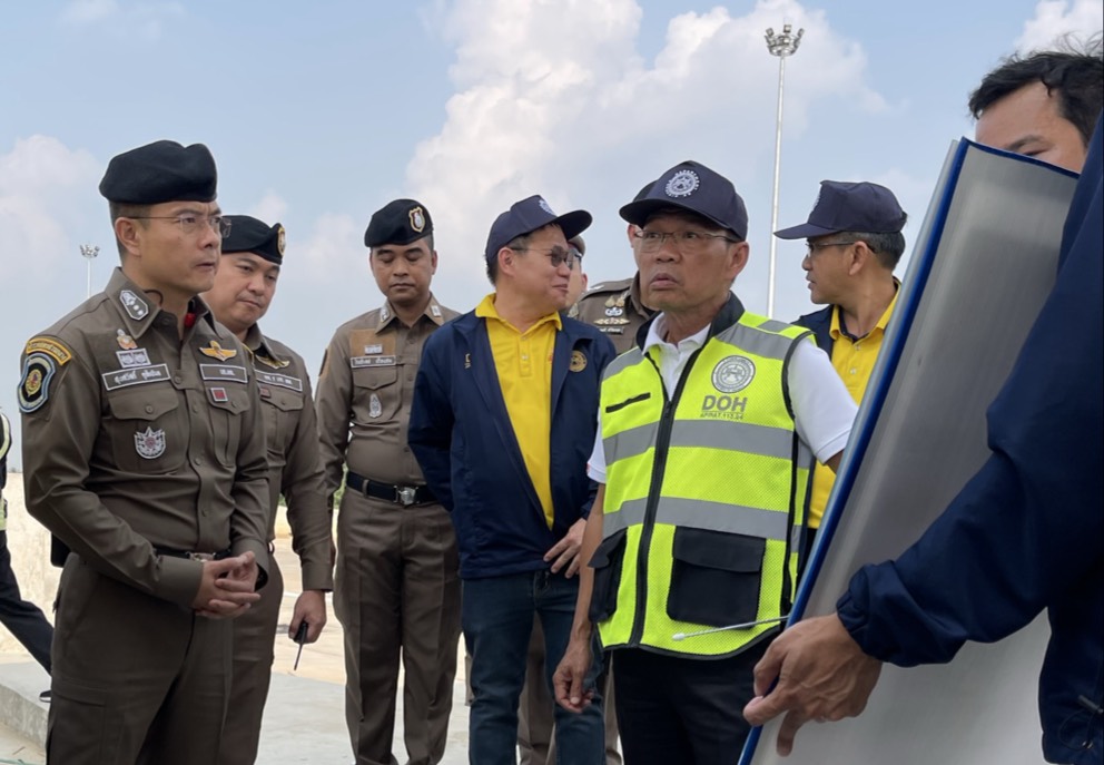 "สุริยะ" สั่งการทล.ลงพื้นที่ตรวจเส้นทาง เปิด M6 ช่วงหินกอง-โคราช วิ่งฟรี ย้ำ!หยุดก่อสร้างทุกโครงการช่วงสงกรานต์