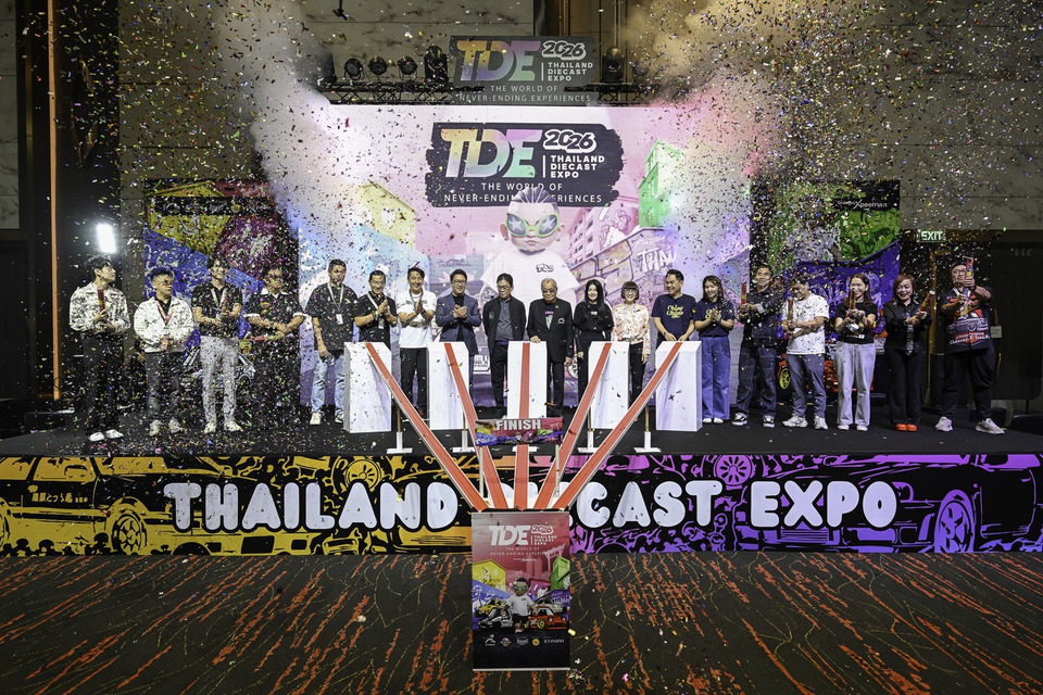 กรังด์ปรีซ์ฯ จับมือ ไอคอนสยาม จัด “THAILAND DIECAST EXPO 2026” มหกรรมรถโมเดลระดับสากล ขับเคลื่อนอุตฯของสะสมไทยสู่เวทีโลก