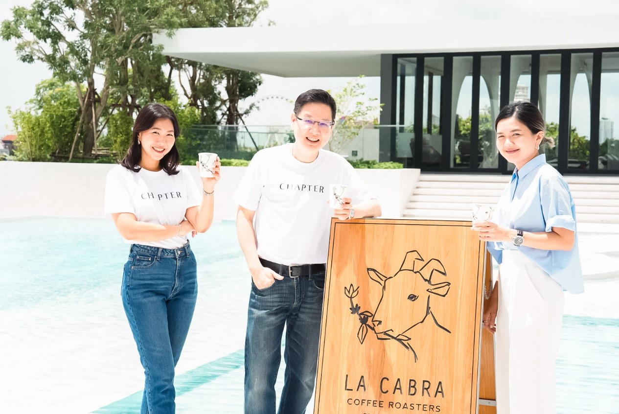 แชปเตอร์ เจริญนคร-ริเวอร์ไซต์ คอนโดริมน้ำไฮเอนด์จากพฤกษา ดึง LA CABRA คาเฟ่สัญชาติเดนมาร์ก เปิดป๊อปอัพเอาใจสายคาเฟ่