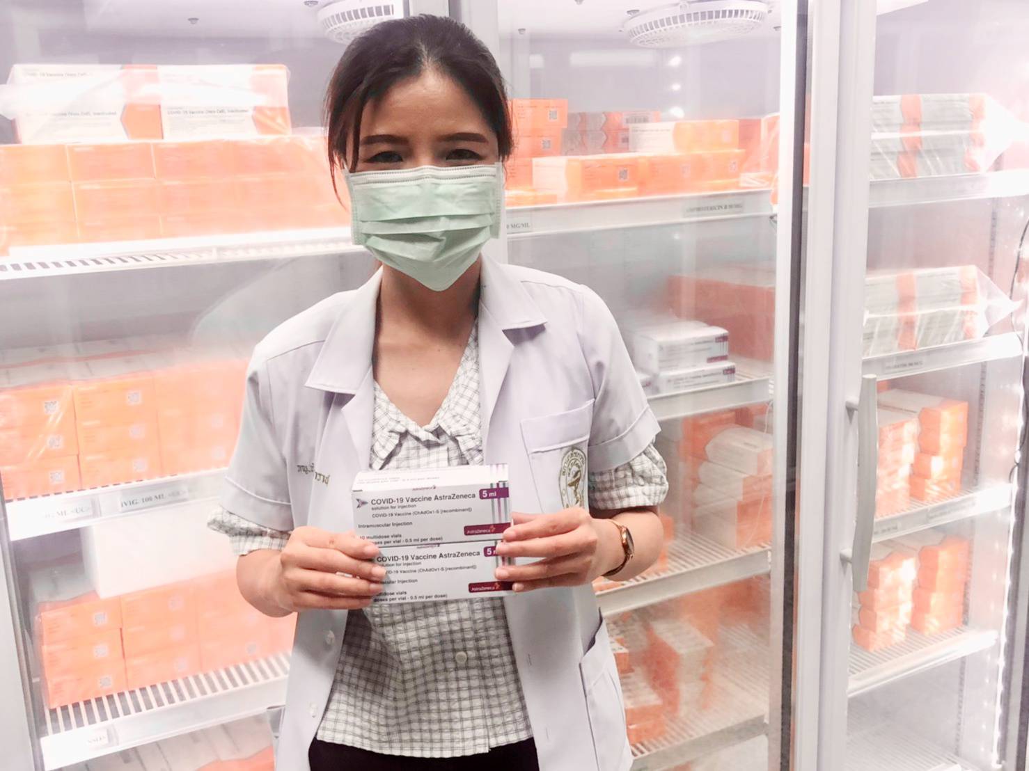 ร้อยเอ็ด รับวัคซีน Astra Zeneca 3,600 dose พร้อมฉีดให้กลุ่มเป้าหมาย