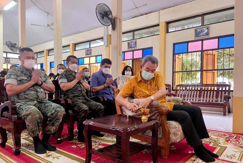 นราธิวาส จัดพิธีเจริญพระพุทธมนต์-เจริญจิตตภาวนาเป็นพิเศษ ถวายพระพรชัยมงคลแด่ "เจ้าฟ้าพัชรกิติยาภา" 