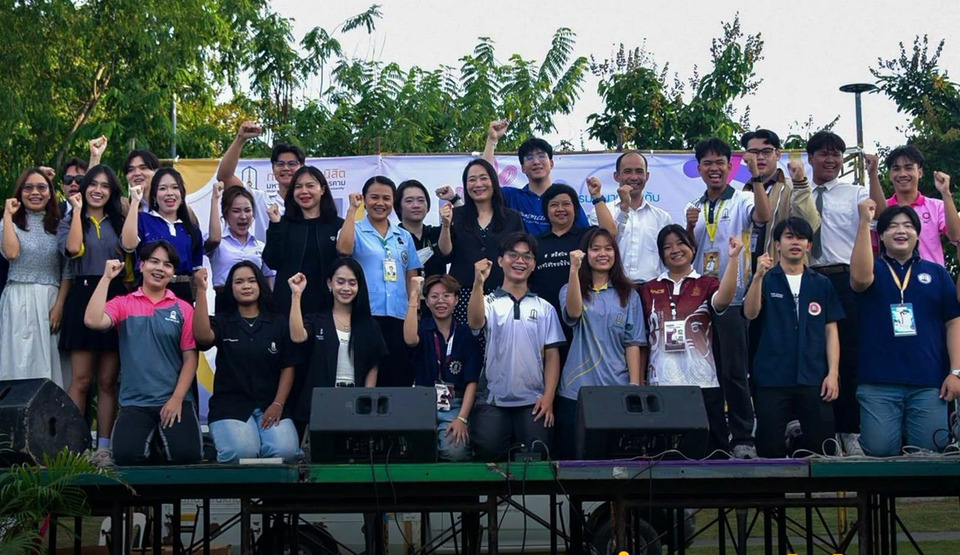 มมส.จัด MSU Happy x Uni-Health รวมพลังอินฟลูฯ เติมสุขนิสิต ครบมิติสุขภาพกายใจ