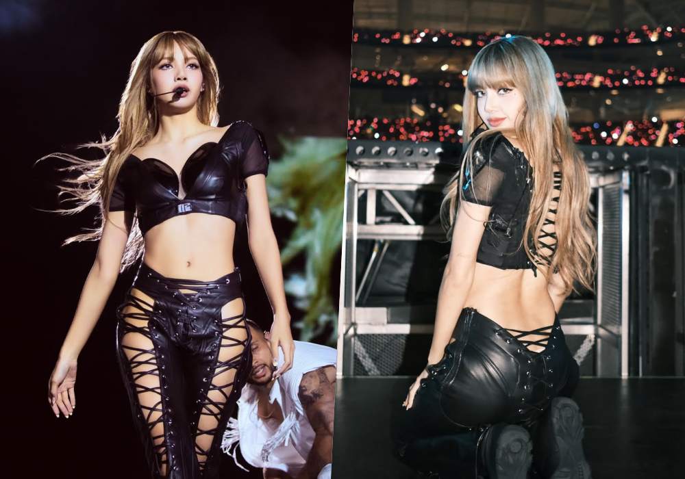 "ลิซ่า BLACKPINK" ฟาดลุคสุดเซ็กซี่! เผยเสน่ห์ในชุดหนังสีดำ โชว์สไตล์เท่บนเวทีคอนเสิร์ต