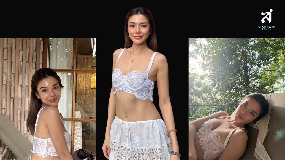 “ปราง กัญญ์ณรัณ”  เสิร์ฟลุคหวานซ่อนแซ่บ ออร่าความสวยสะกดทุกสายตา
