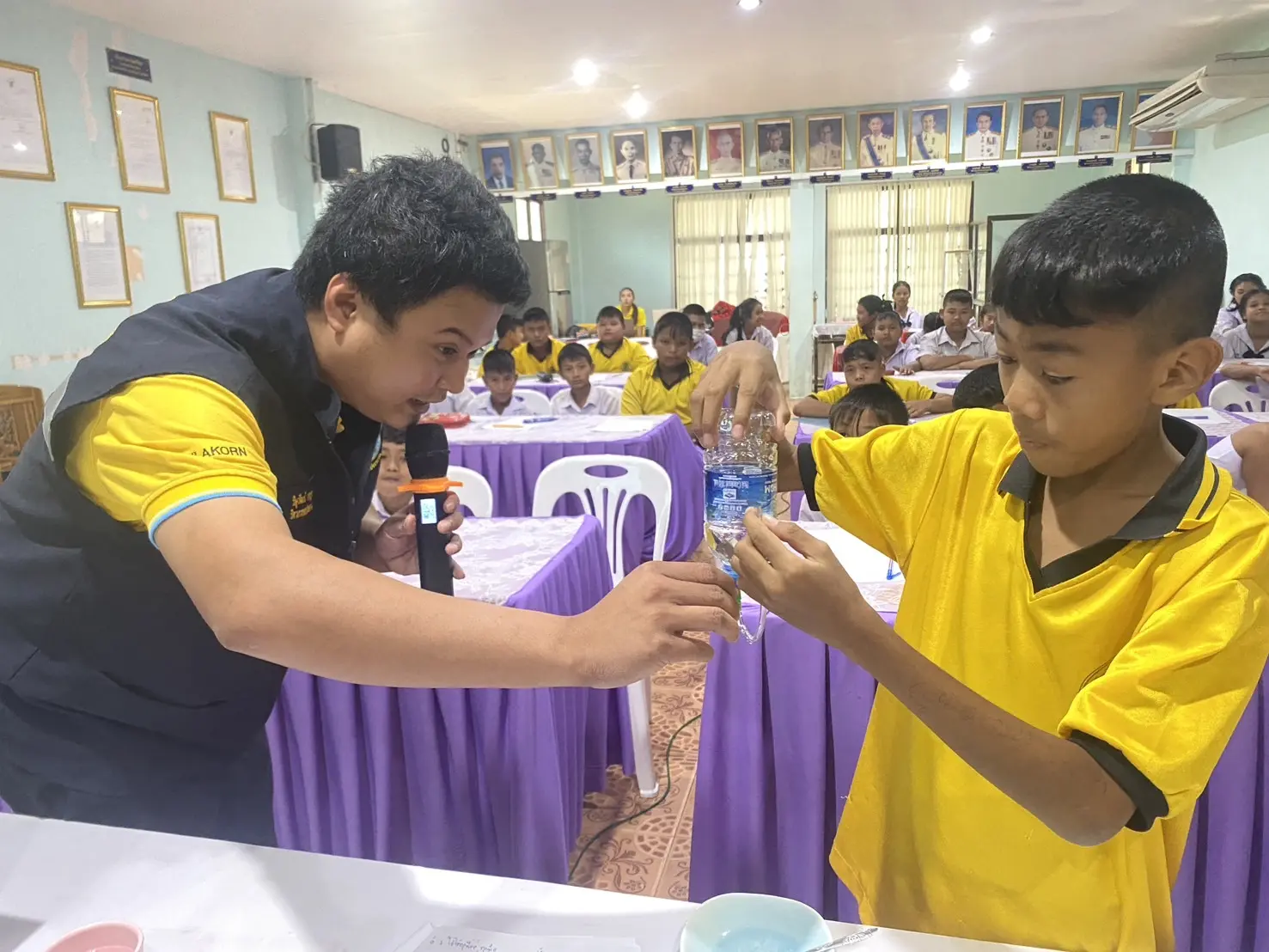 ชลประทานตรังติวเข้มเยาวชนเพื่อถ่ายทอดความรู้การจัดการน้ำ