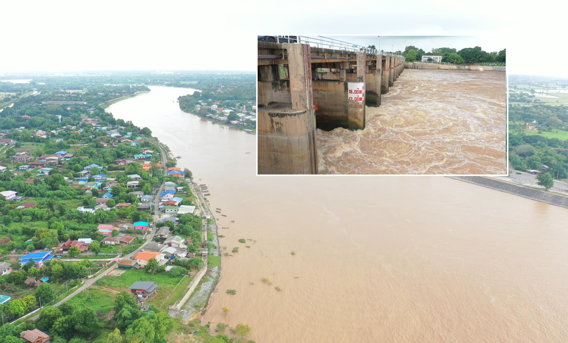 “กรมชลฯ” เตือน11จังหวัดลุ่มน้ำเจ้าพระยารับมือระบายน้ำท้ายเขื่อน