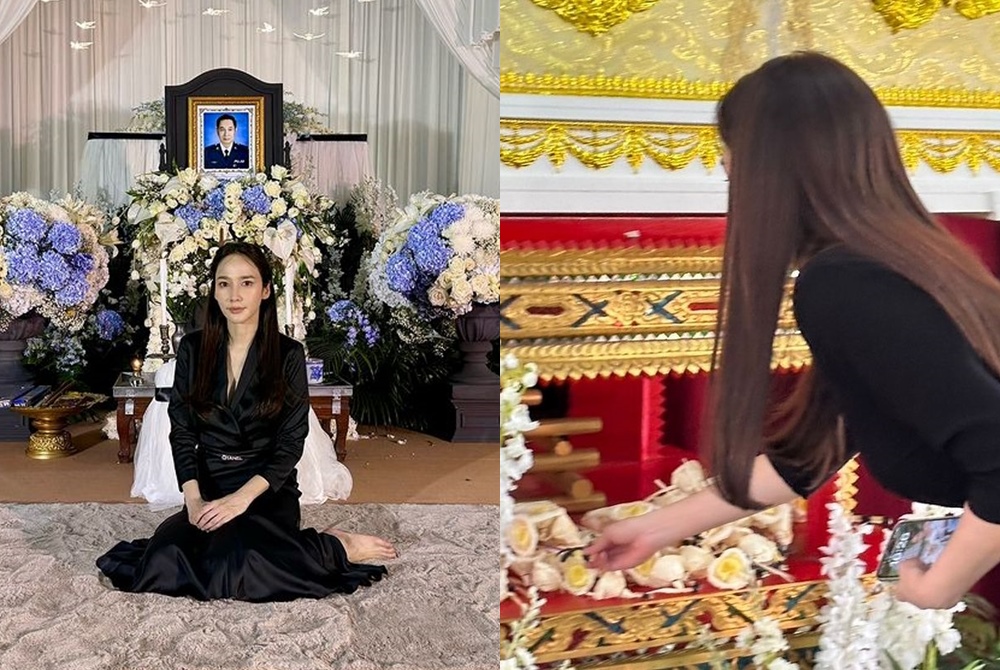 เศร้า! "อั้ม พัชราภา" แจ้งข่าวสูญเสียน้า ขอบคุณเพื่อนๆร่วมฟังสวดพระอภิธรรม