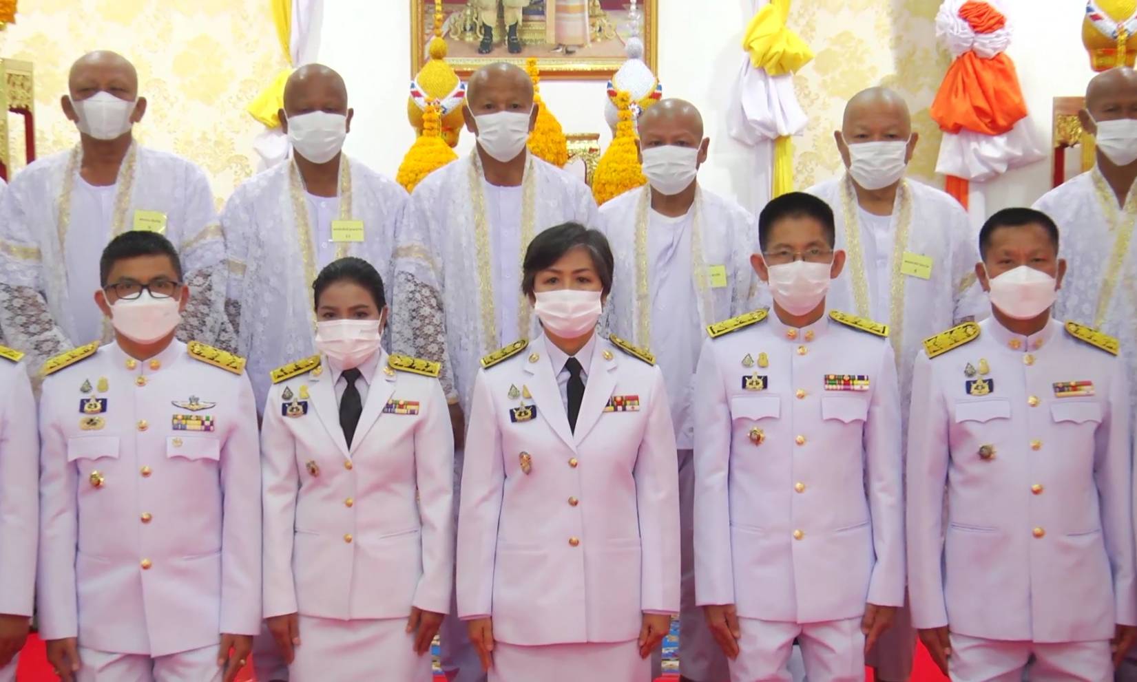 จังหวัดร่วมกับคณะสงฆ์"สกลนคร" จัดบรรพชาอุปสมบท 99 รูปถวายพระพรชัยมงคลแด่"เจ้าฟ้าพัชรกิติยาภาฯ" ให้ทรงหายจากพระอาการประชวร