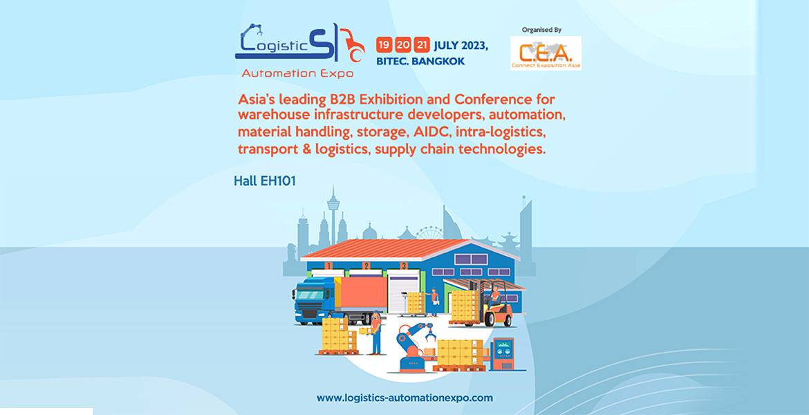 โลจิสติกส์ ออโตเมชั่น เอ็กซ์โป 2023 Logistics Automation Expo (LAE) 2023 19 – 21 ก.ค. 2566