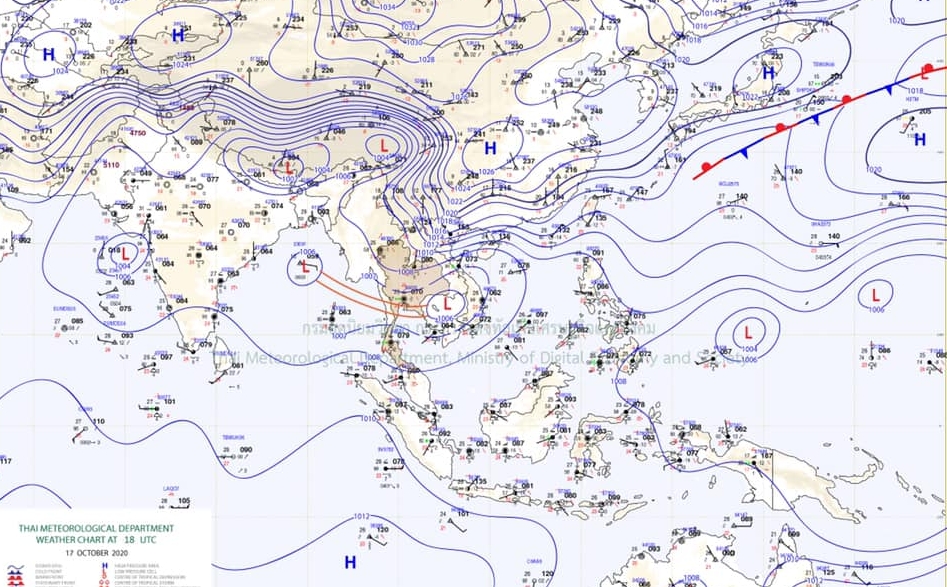 กทม.ฝนละอองบางพื้นที่ ยังต้องเฝ้าระวังฝนหนัก
