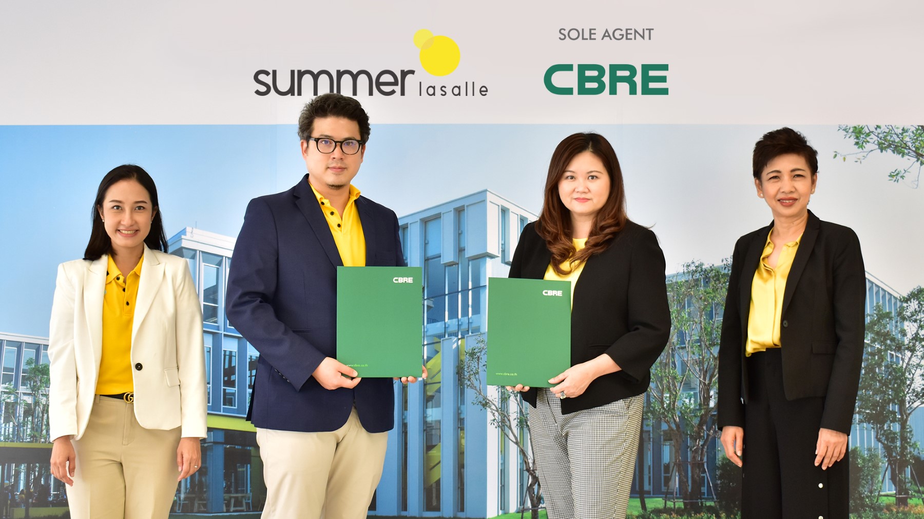 “กลุ่มบริษัทภิรัชบุรี”ตั้ง “ซีบีอาร์อี ประเทศไทย”ตัวแทนปล่อยเช่า Summer Lasalle ย่านสุขุมวิท-บางนา   