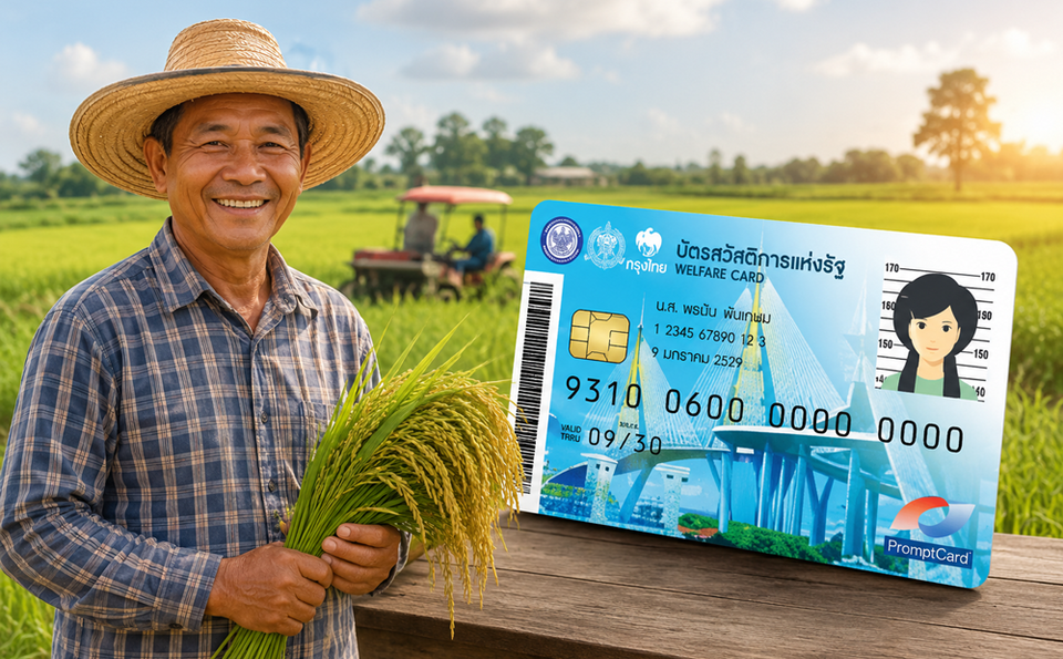 ด่วน! คลังปรับเกณฑ์ “บัตรสวัสดิการแห่งรัฐ” ไม่นับหนี้เกษตร 1 แสนบาท ชง ครม. ก่อนประกาศผล 17 ก.ค.นี้