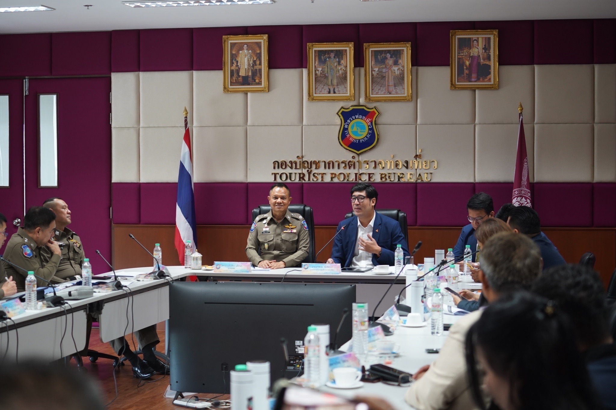 กรรมาธิการการท่องเที่ยว สภาผู้แทนราษฎร ย่องเงียบตรวจเยี่ยม บช.ทท.