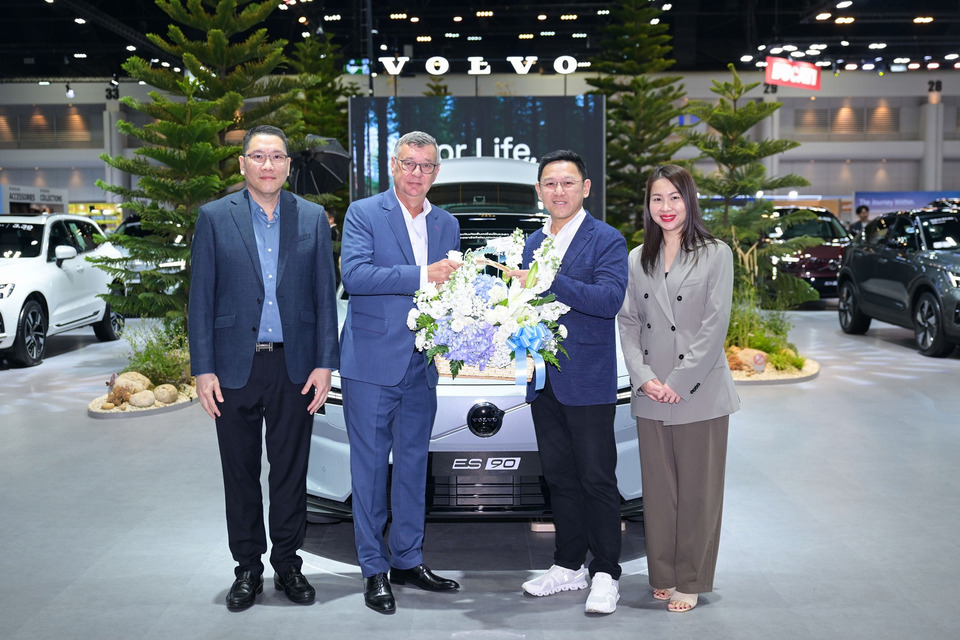ทีทีบี โบรกเกอร์ ร่วมแสดงความยินดี วอลโว่ คาร์ ประเทศไทย ในงาน Motor Expo 2026