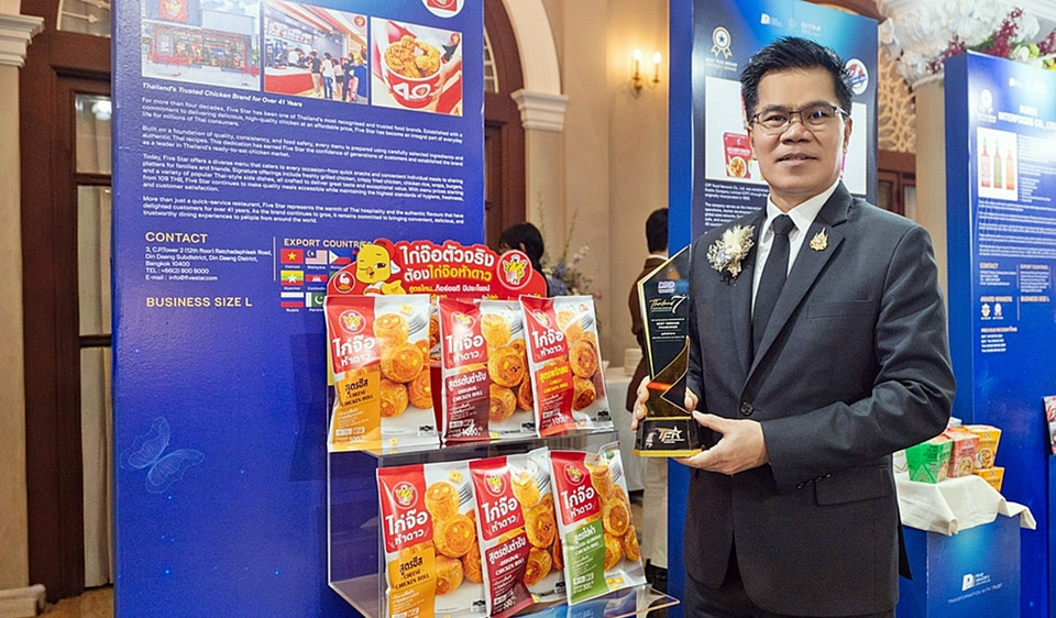 FIVE STAR คว้า 2 รางวัลใหญ่ Thailand Franchise Award 2026 ตอกย้ำผู้นำแฟรนไชส์ไทย