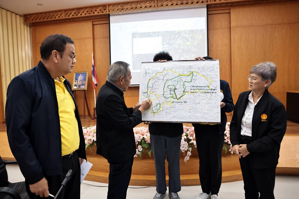 สคทช. ลงพื้นที่ระยอง ตรวจสอบการออกเอกสารสิทธิที่ดินทำกิน ชาวบ้านเดือดร้อนนานกว่า 20 ปี 