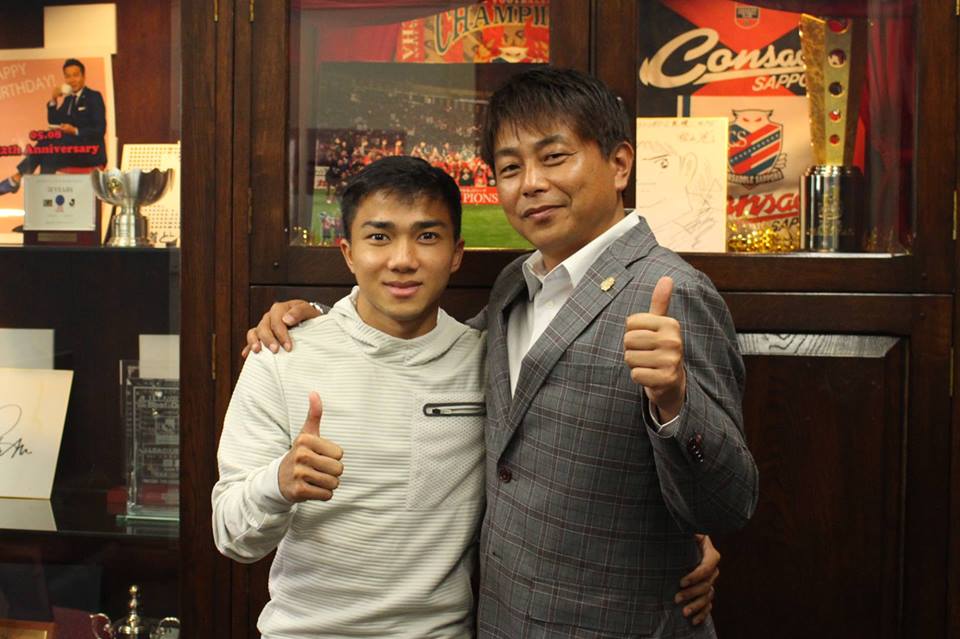 "เมสซี่เจ"เซ็นสัญญา"ซัปโปโร"อย่างเป็นทางการ