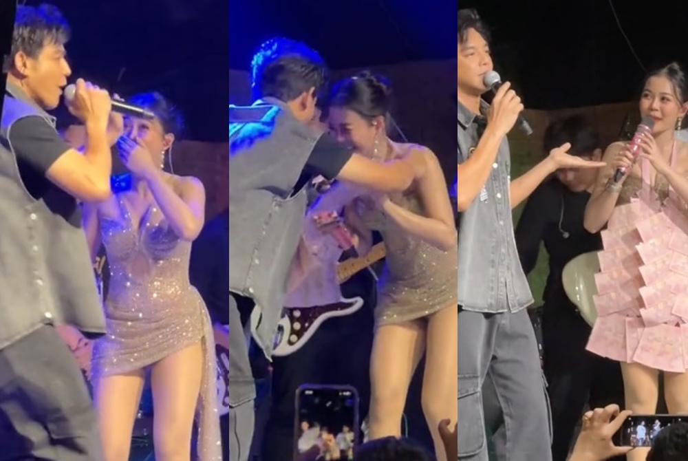 ถึงกับอึ้ง! "ลำไย ไหทองคำ" เจอ "มอส ปฏิภาณ" บุกเซอร์ไพรส์กลางคอนเสิร์ต 