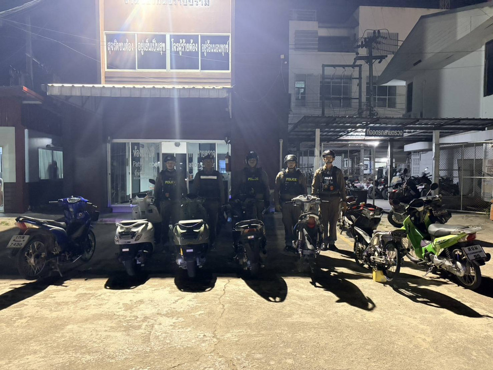 ตำรวจเมืองร้อยเอ็ดกวาดล้างรถแต่งซิ่ง ตรวจยึด 8 คัน ฝ่าฝืนกฎหมาย-ท่อดัง