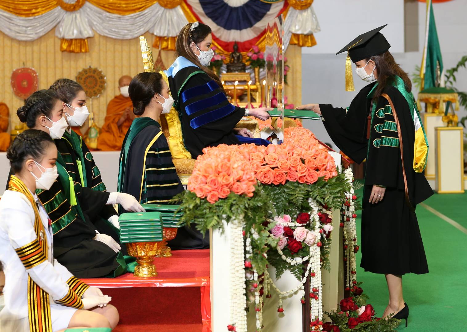 กรมพระศรีสวางควัฒนฯ เสด็จแทนพระองค์  พระราชทานปริญญาบัตรมหาวิทยาลัยแม่โจ้ 