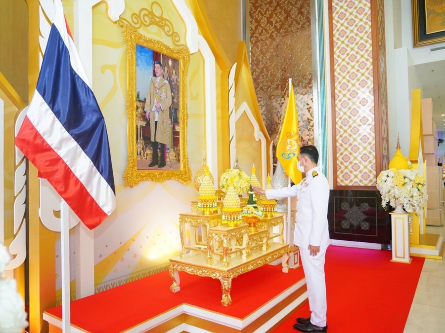 ผู้บริหารวธ.ถวายพระพรชัยมงคลเนื่องในวันฉัตรมงคล